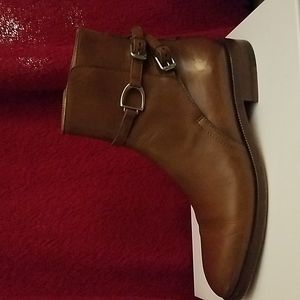 Ralph Lauren leather ankle boots